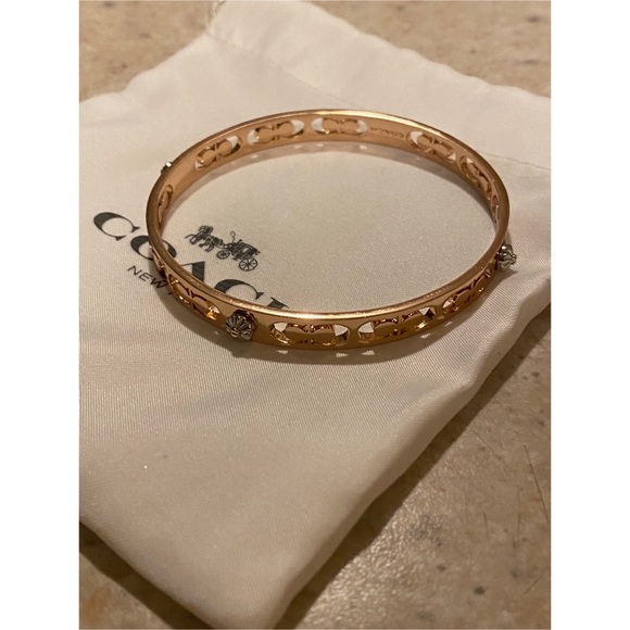 Coach Jewelry - Coach Rose Gold Bangle